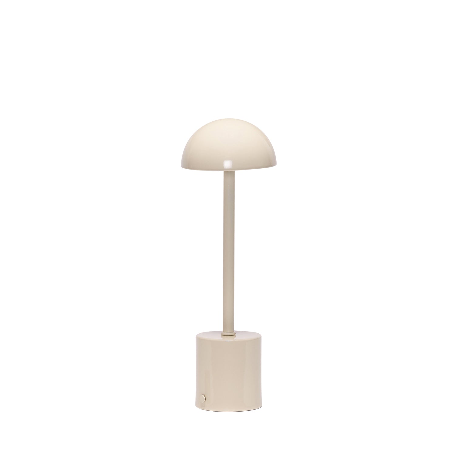 Hübsch draagbare lamp Taten - ijzer/polycarbonaat - ø10xh30cm