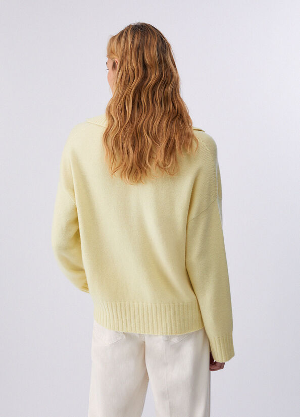 Maglia in lana e cashmere