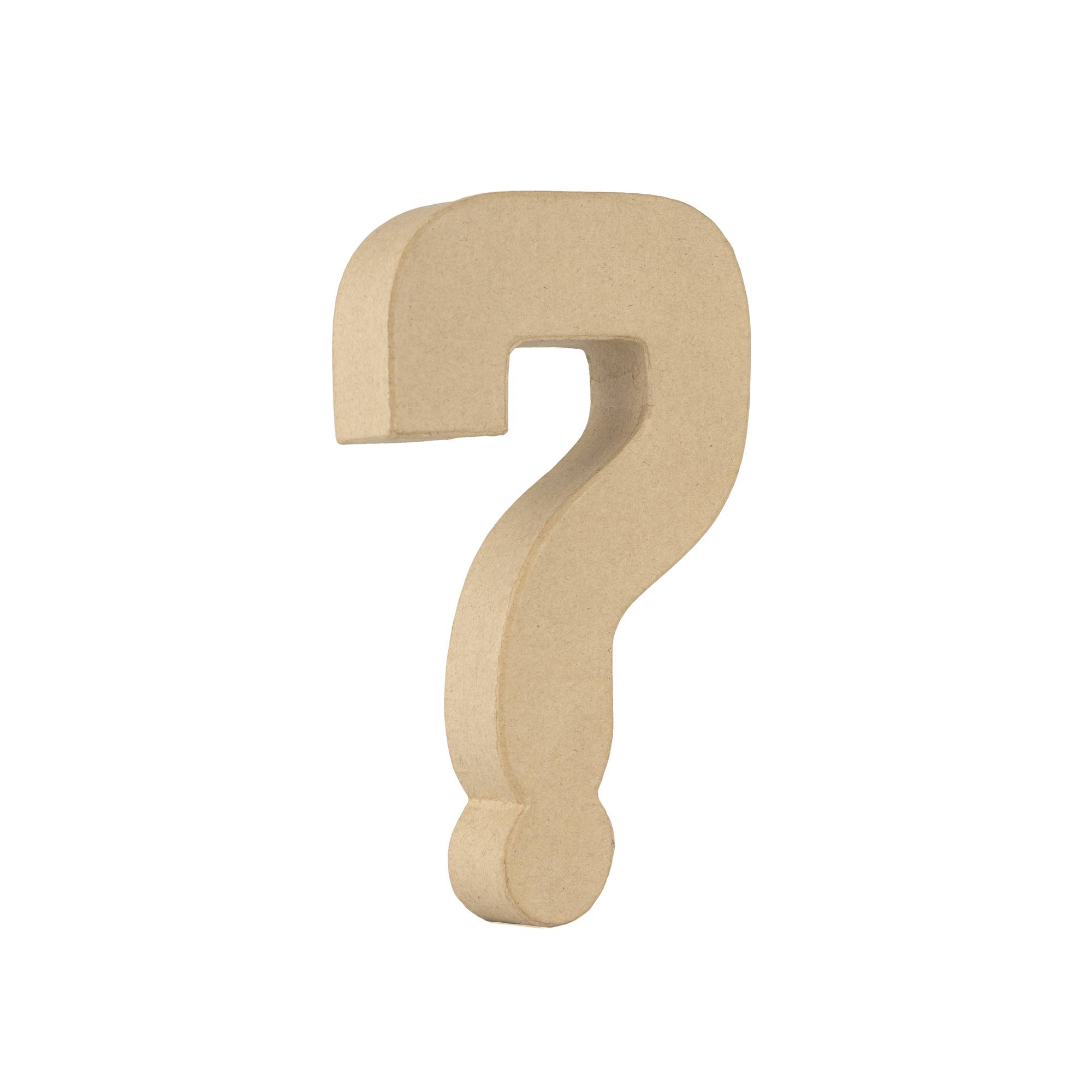 Mache Question Mark 20cm