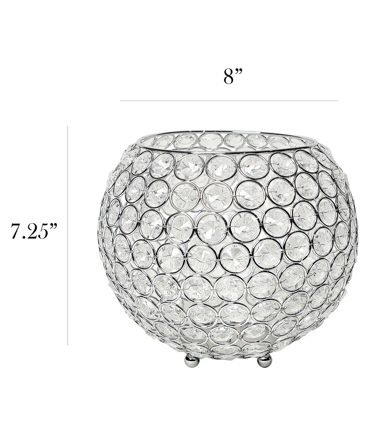 All The Rages 6.75 Crystal Circular Bowl