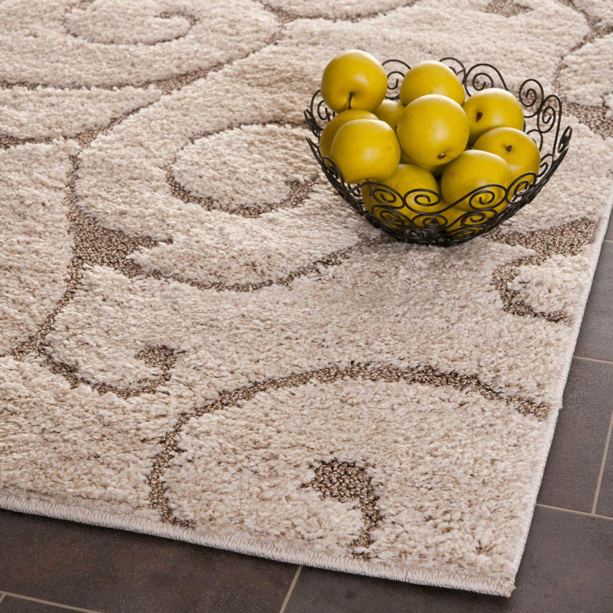 Safavieh Florida Shag Rug, Cream/Beige