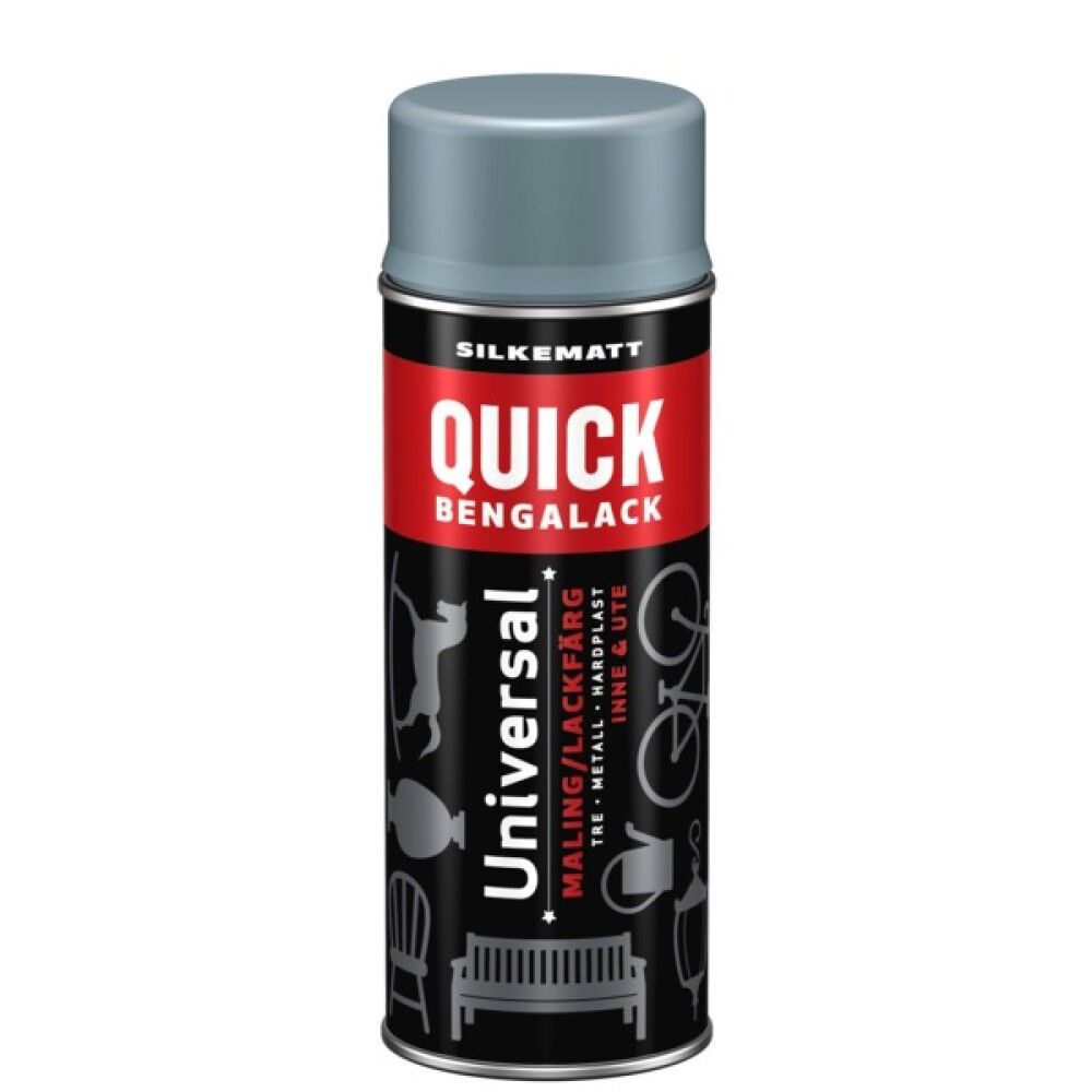SPRAYMALING QUICK BENGALACK UNIVERSAL HIPT SILKEMATT 400ML