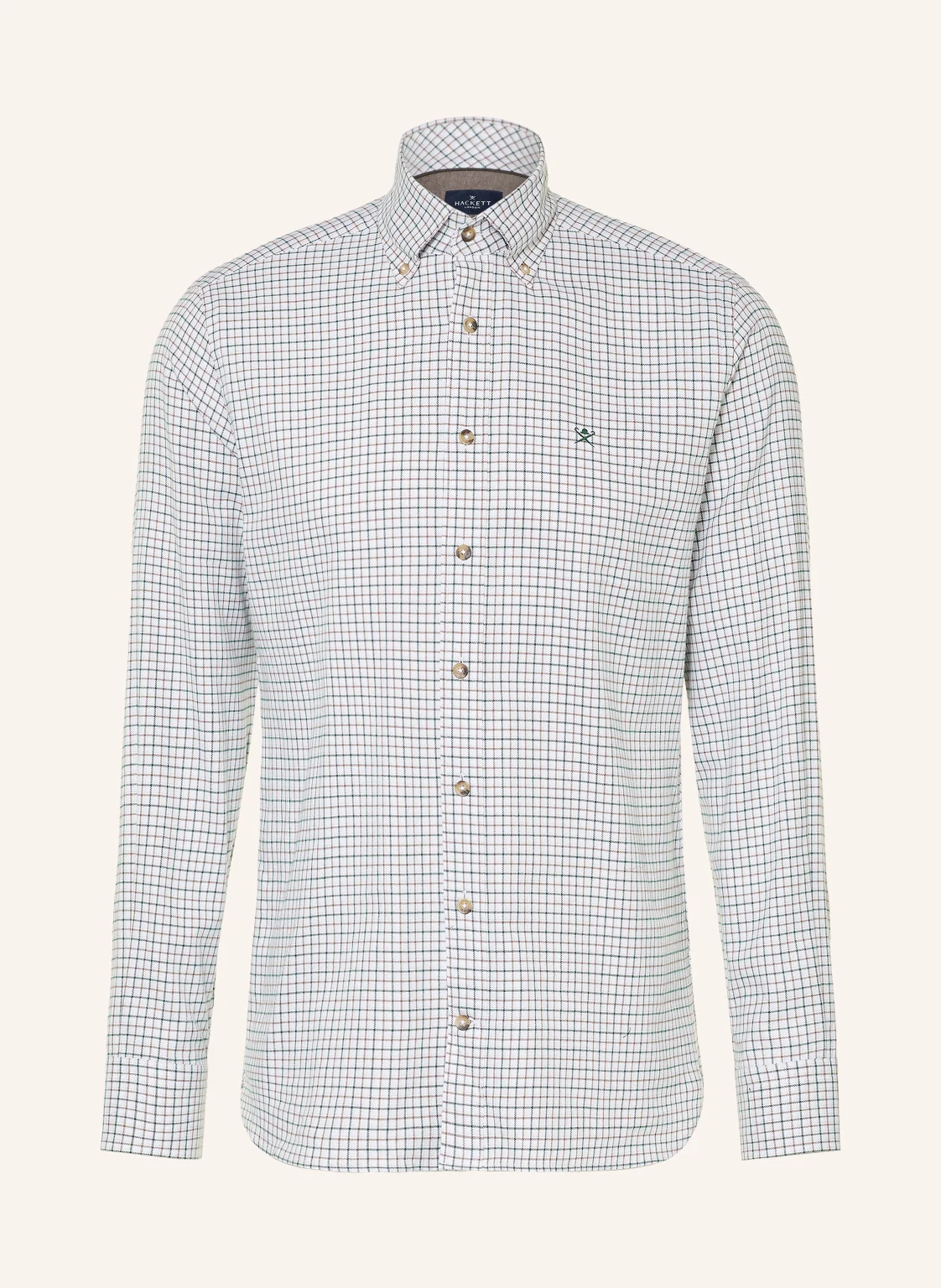 HACKETT LONDON Flanellhemd Tailored Fit