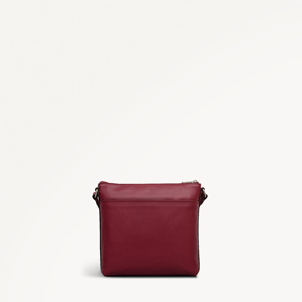 Pockets - Small Ziptop North-South Cross Body Bag