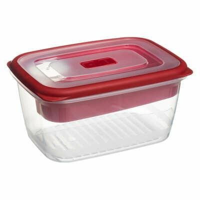 Lunch box z przegródkami1,7l czerwony