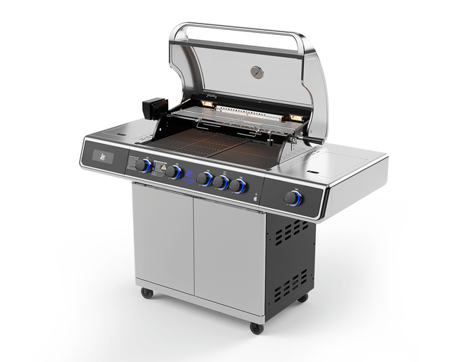 Beefmaster Deluxe T-Series 4 Burner BBQ