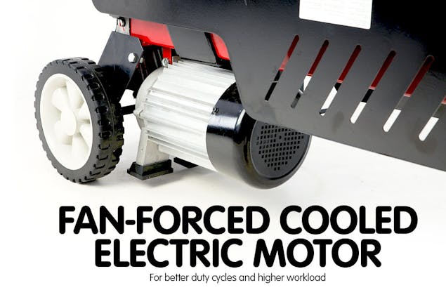 NNEDPE Log Splitter Electric Yukon 7 Ton with Side Protectors Axe Wood Cutter