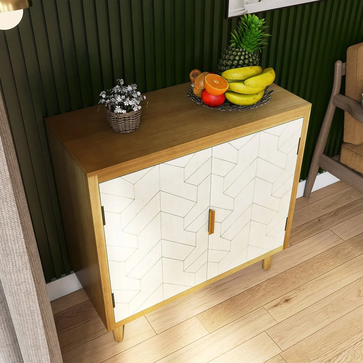 2-Doors Accent Cabinet