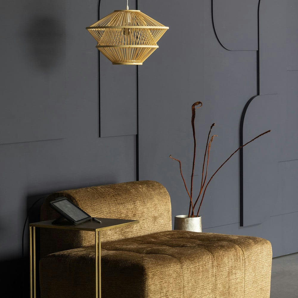 BAMBOO - Suspension en bambou D46cm naturel