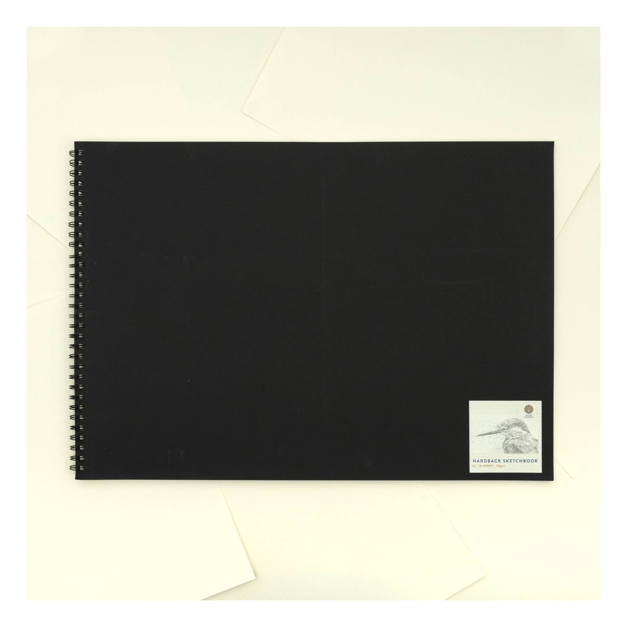 Shore & Marsh Hardback Landscape Sketchbook?A2 30 Sheets