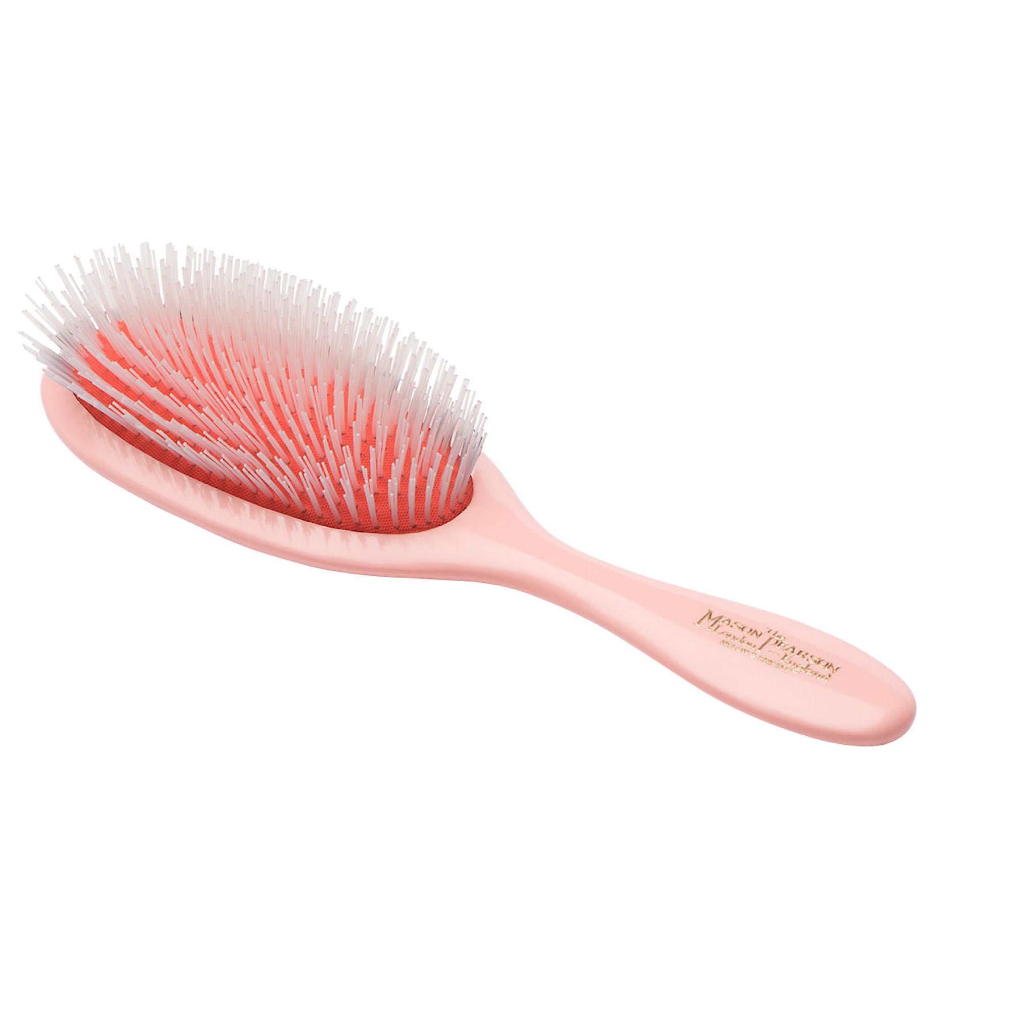 Mason Pearson Handy Nylon Bristle Hair Brush Pink