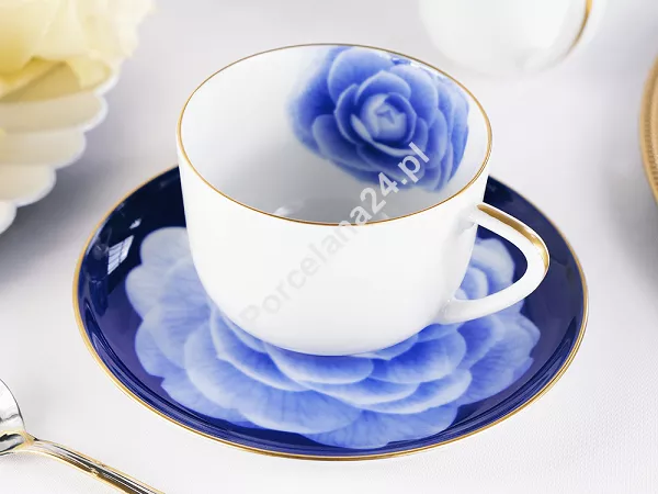 Filiżanka ze spodkiem 0,28 L / 15 cm Porcel - Royal Bloom 10.ROB.FS28