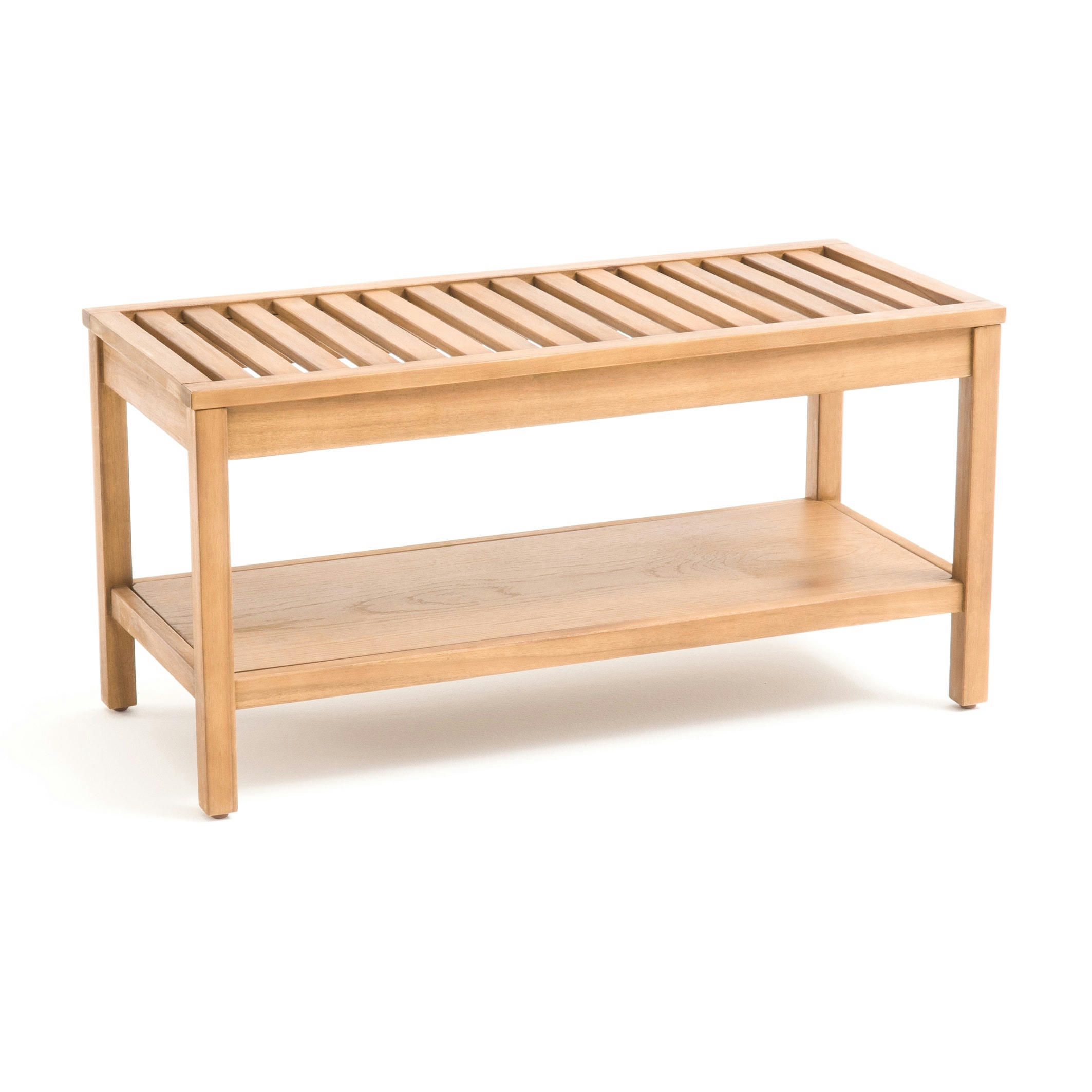 Banc de salle de bain en acacia huilé, HAUMÉA