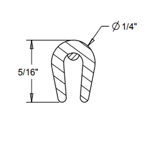 Truck Door Edging, 8-ft