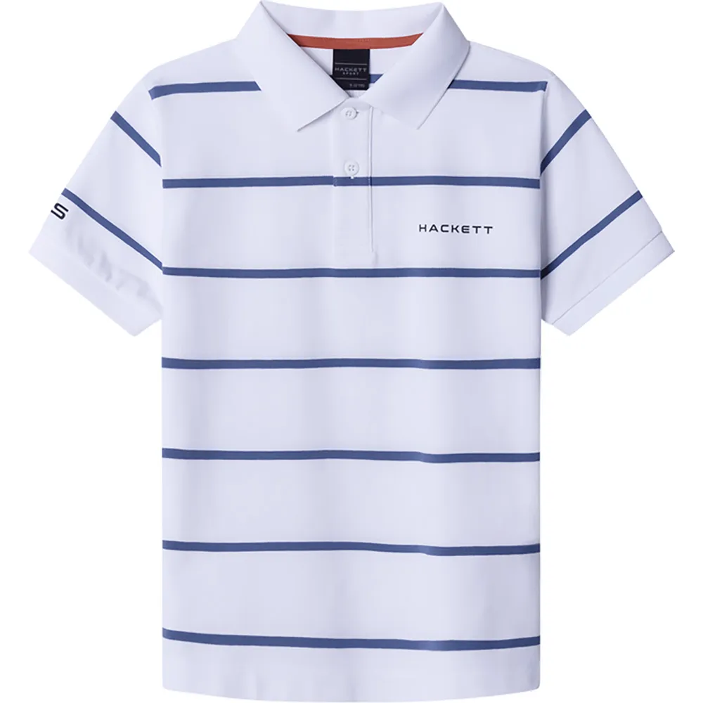 Hackett Stripe short sleeve polo