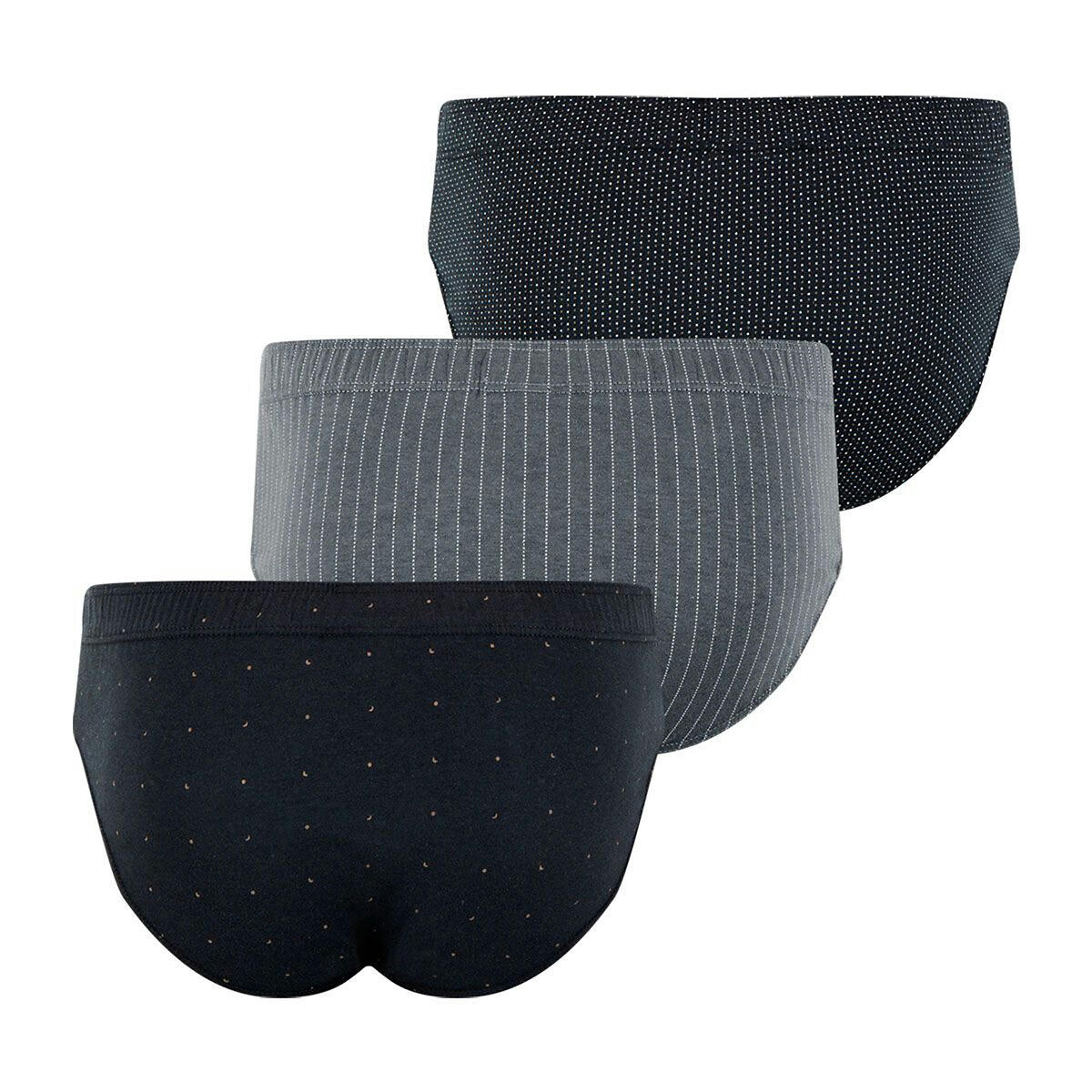 Lot de 3 slips coton