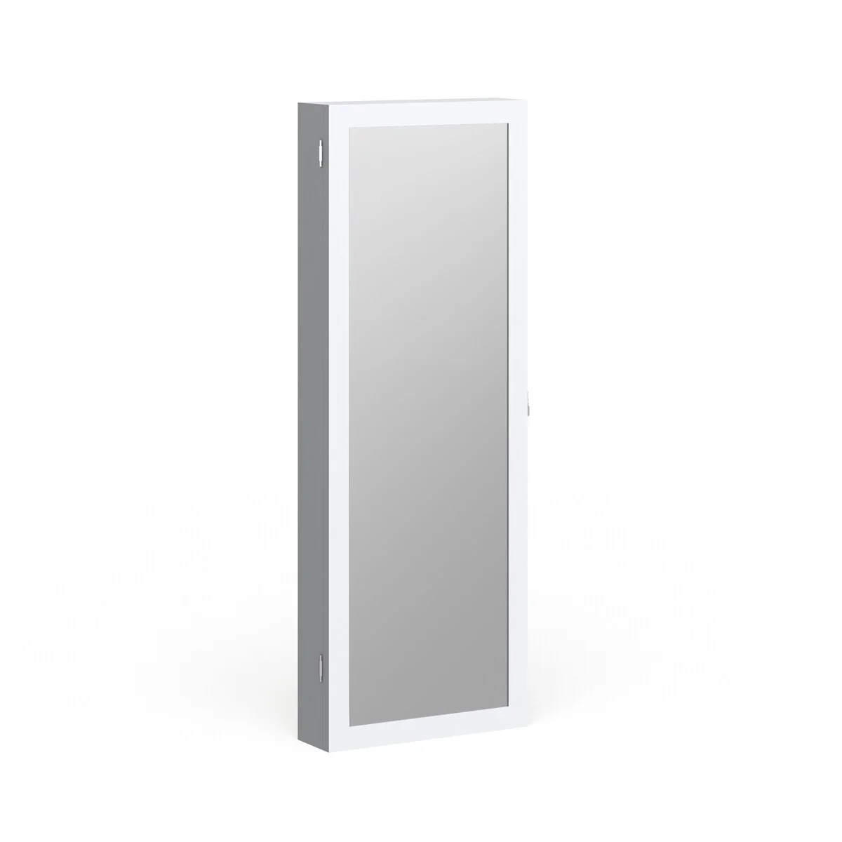 Porch & Den Klemm Over the Door Combination Jewelry and Makeup Armoire