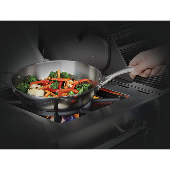 Wok en inox Ø17,5 cm pour barbecue - Napoleon
