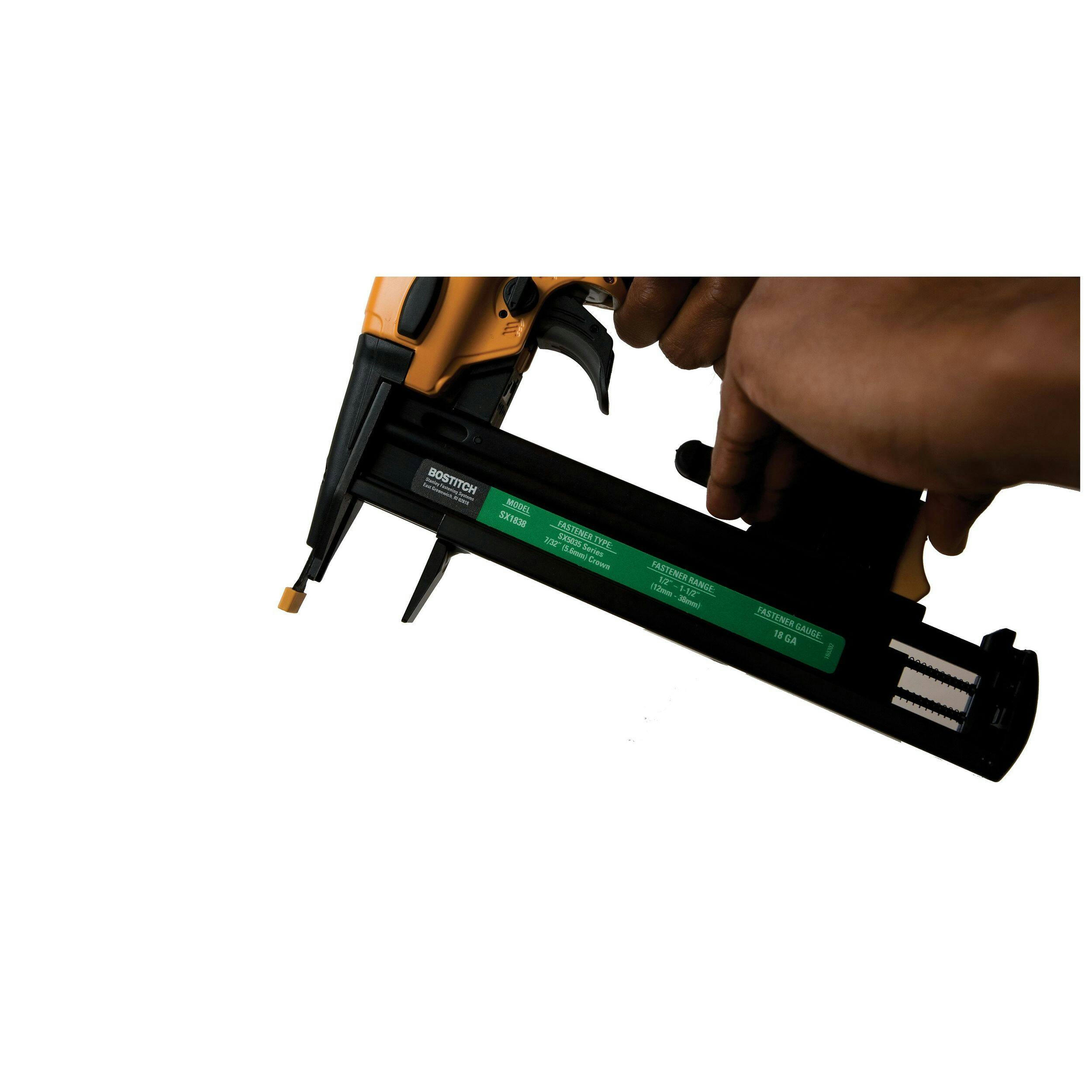 Bostitch SX1838 18GA Finish Stapler