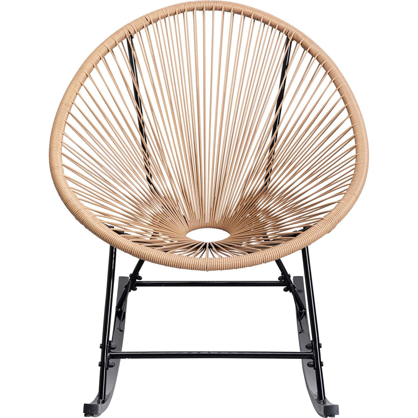 Kare Design Schommelstoel Acapulco natuur