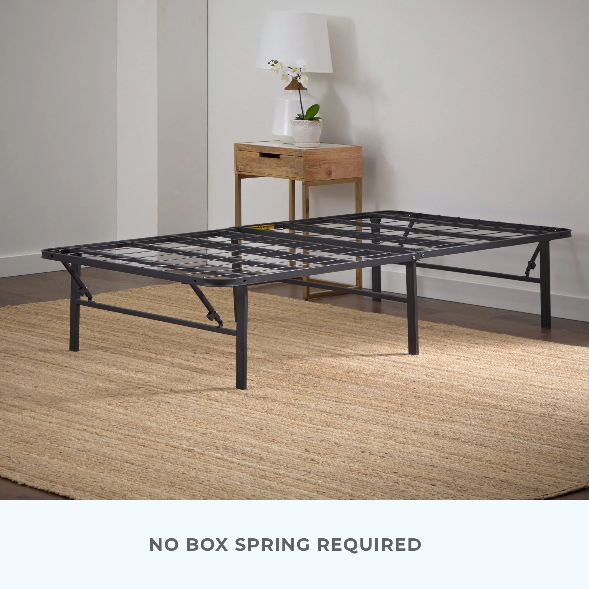 Brookside Folding Platform Bed Frame
