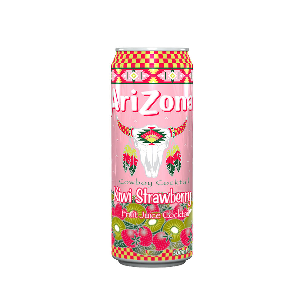 Canette boisson Arizona kiwi fraise 50cl