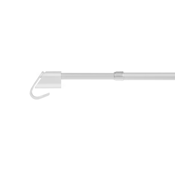 Gardinenstange, Länge: 4 cm, 1-läufig, Metall