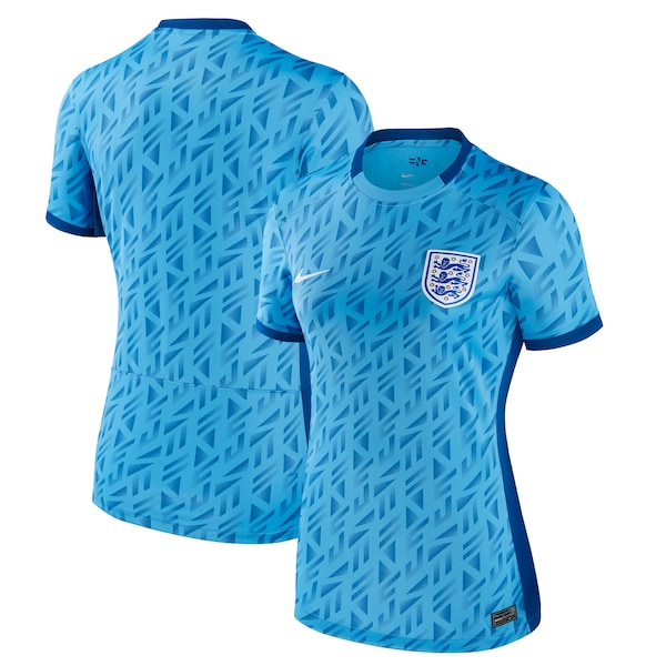 England Women's National Team Nike Women's 2023 Away Stadium Replica Jersey - Light Blue