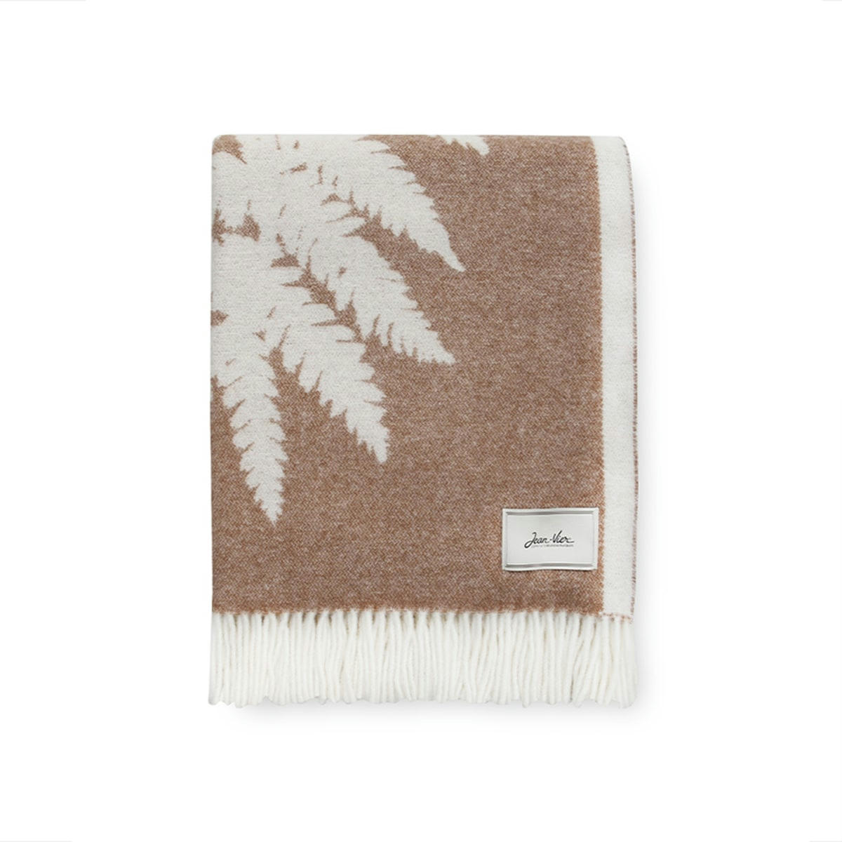 GOXO IRATZEA - Plaid laine et cachemire Beige 130x186 cm