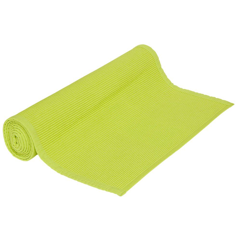 Chemin de table coton vert anis