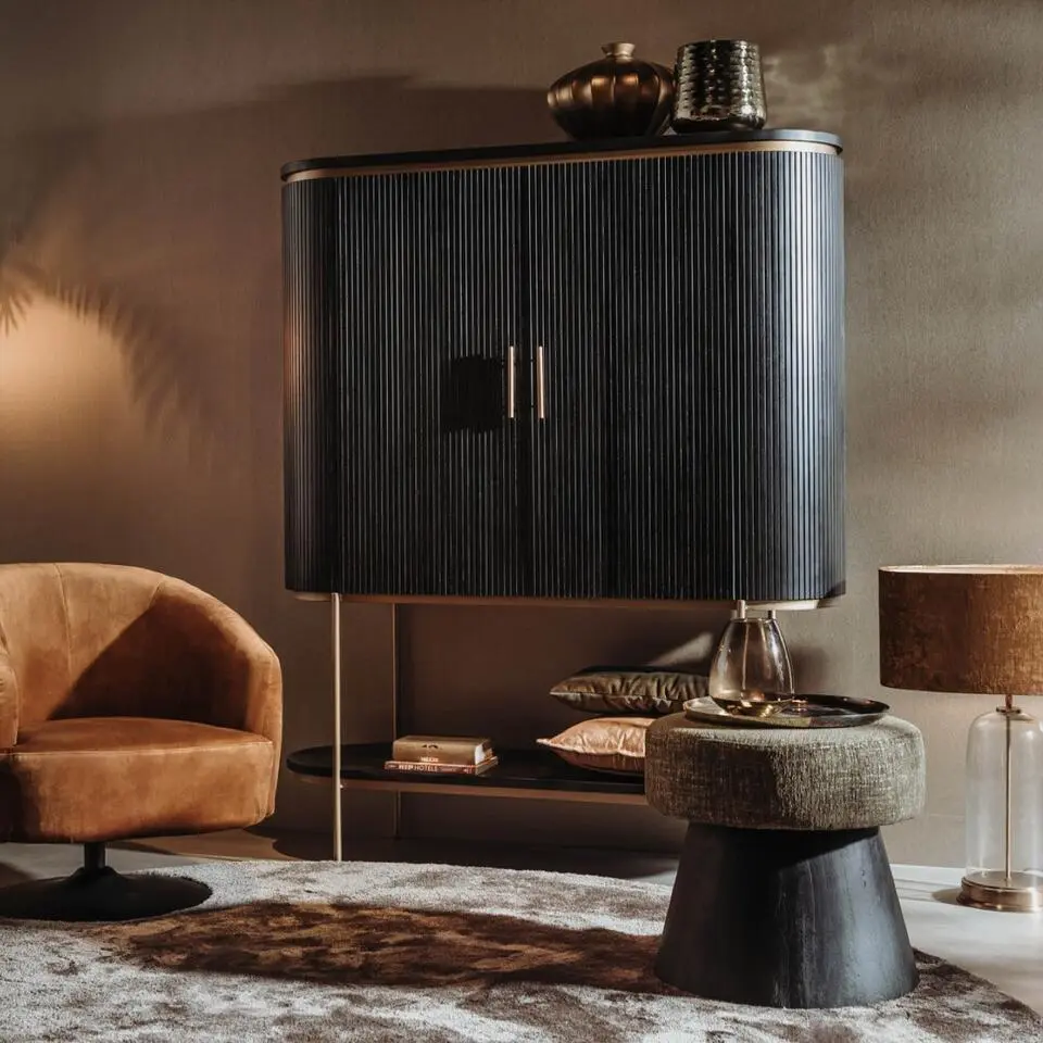 Tower Living - Rivello wandkast - 145 cm - zwart