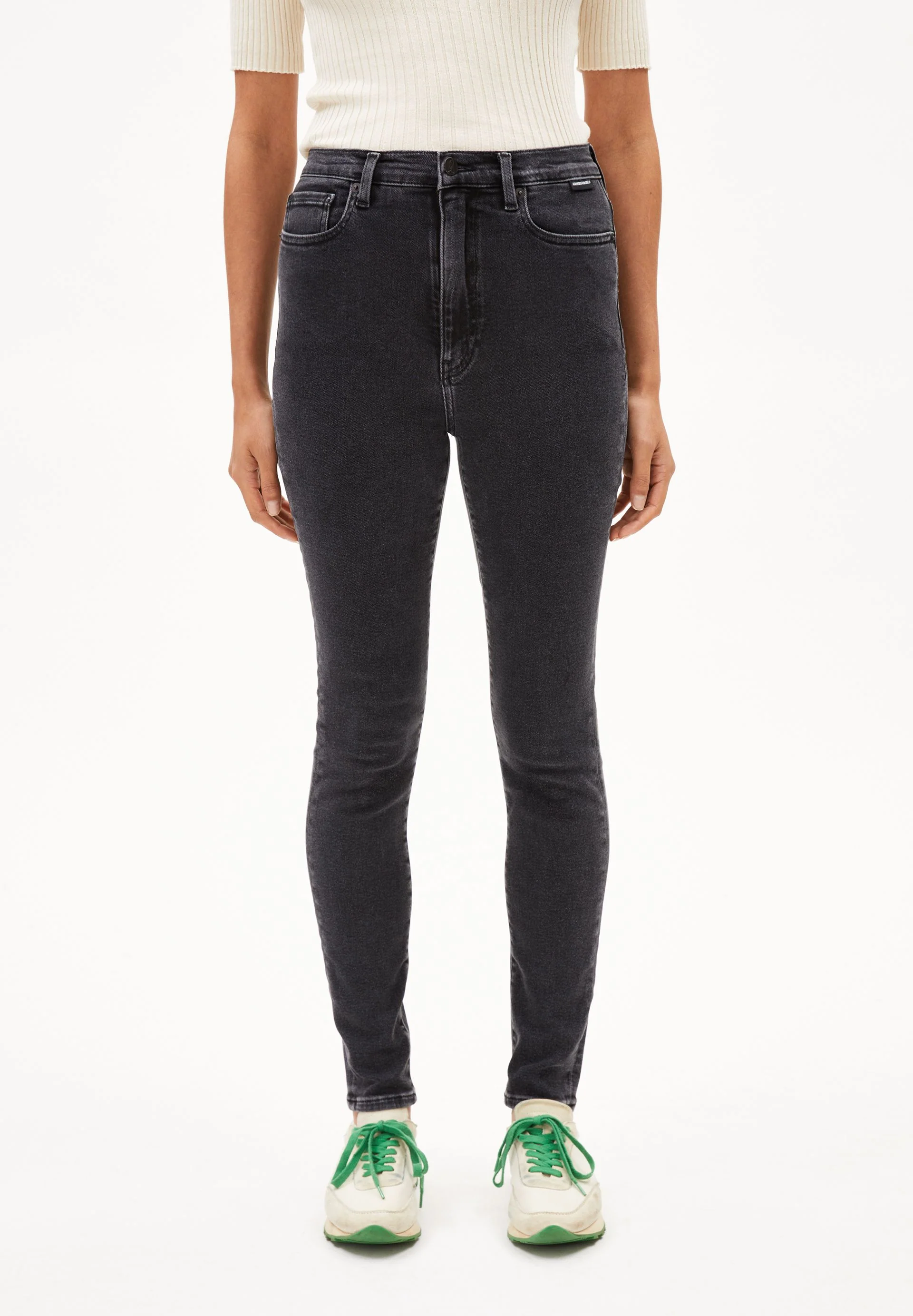 INGAA HIGH WAIST SKINNY JEANS