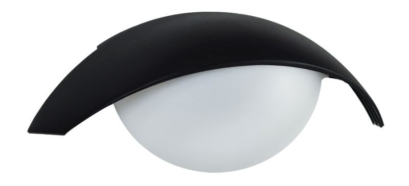 Kinkiet zewnętrzny czarno-biały TESS 1xE27x60W IP44 SU-MA
