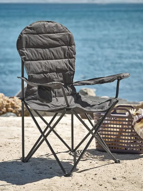 Campingstol MAGLELYNG grå