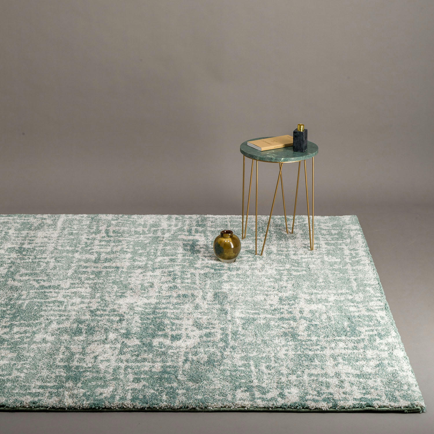 SEQUENCE - Tapis design scandinave vert 160x230, OEKO-TEX®