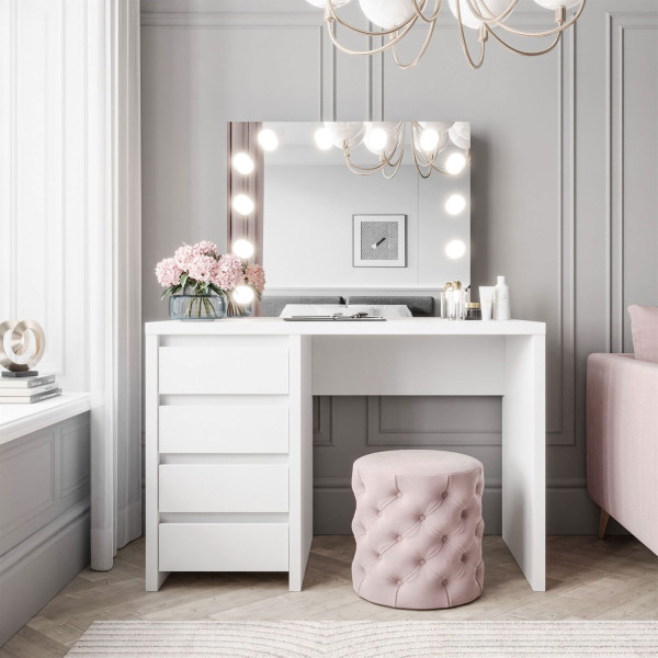 Toaletka kosmetyczna z lustrem GLAMOUR ESCADO ELITE PUSH