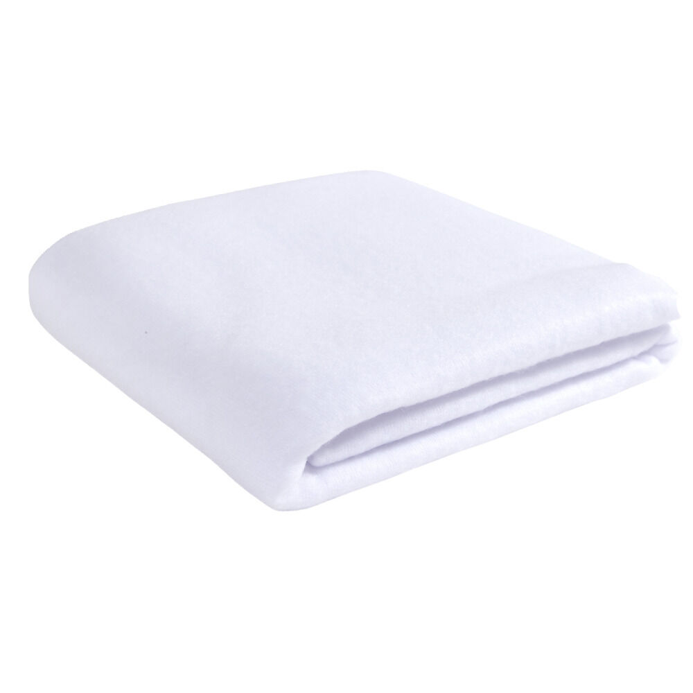 Protège oreiller rectangulaire blanc 53x73cm