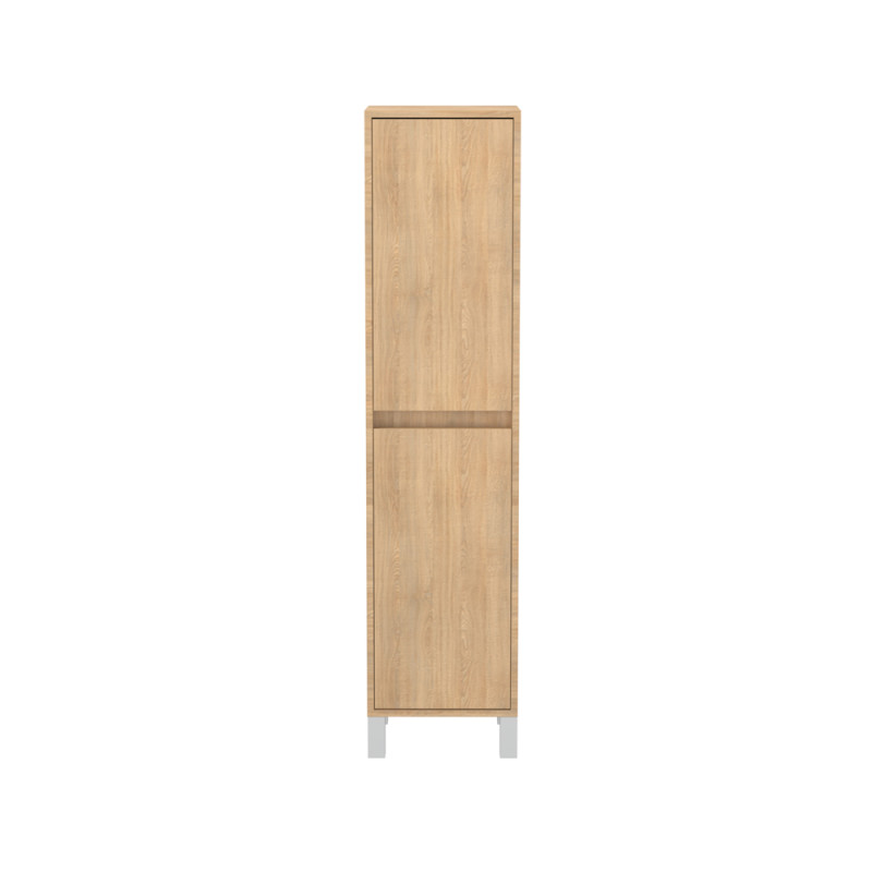 Colonne de salle de bain Atos chêne clair 160 cm AURLANE