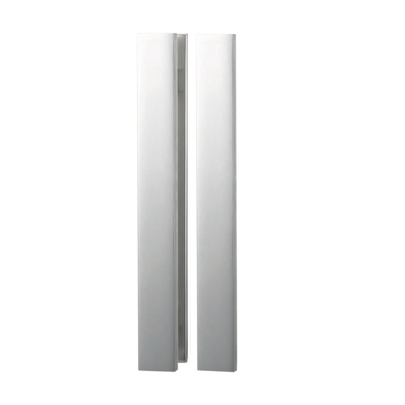 Griffstangen-Set, edelstahlfarben matt, Aluminium