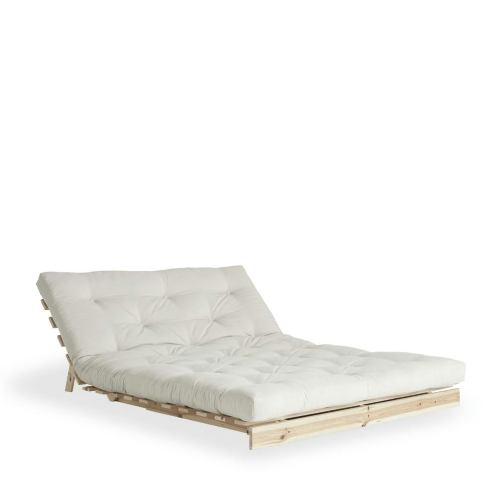 ROOTS - Canapé convertible en pin massif avec futon