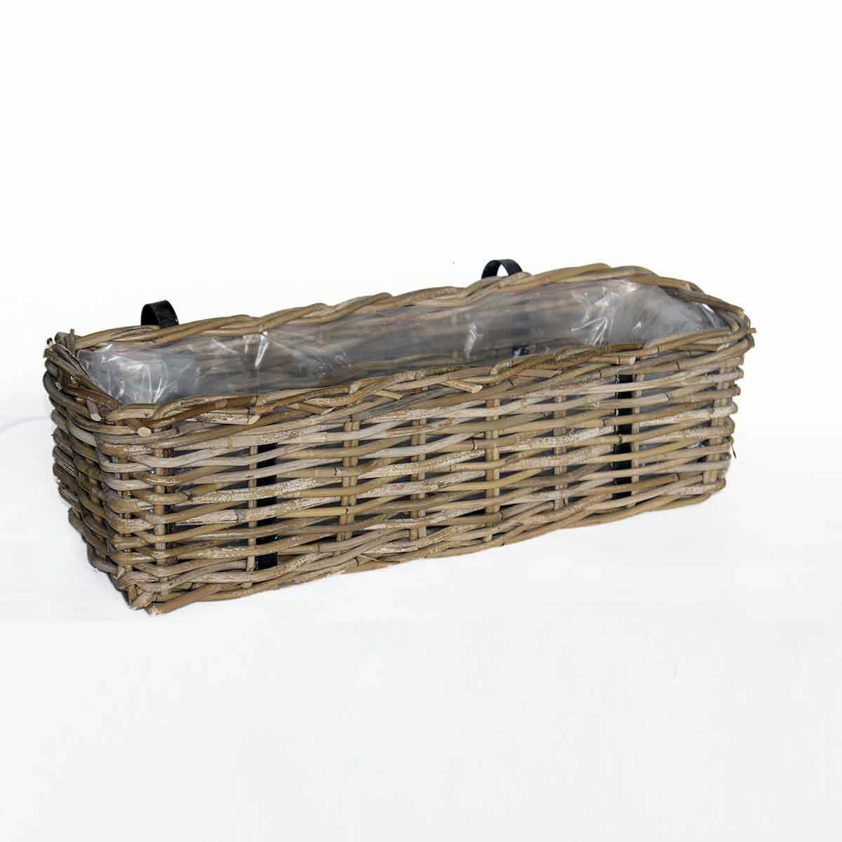 - Jardinière en rotin