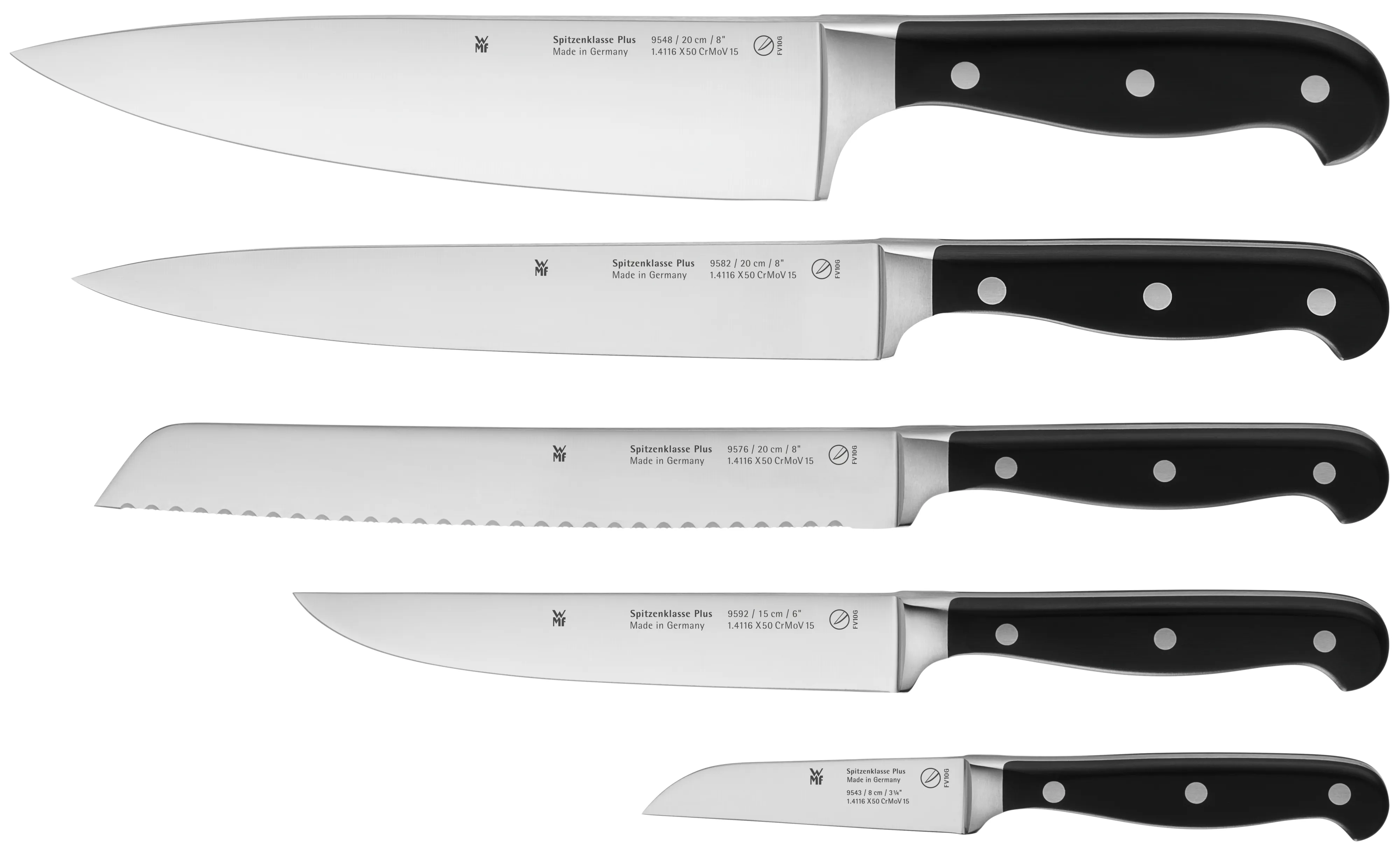 SPITZENKLASSE PLUS Knife set, 5-pieces