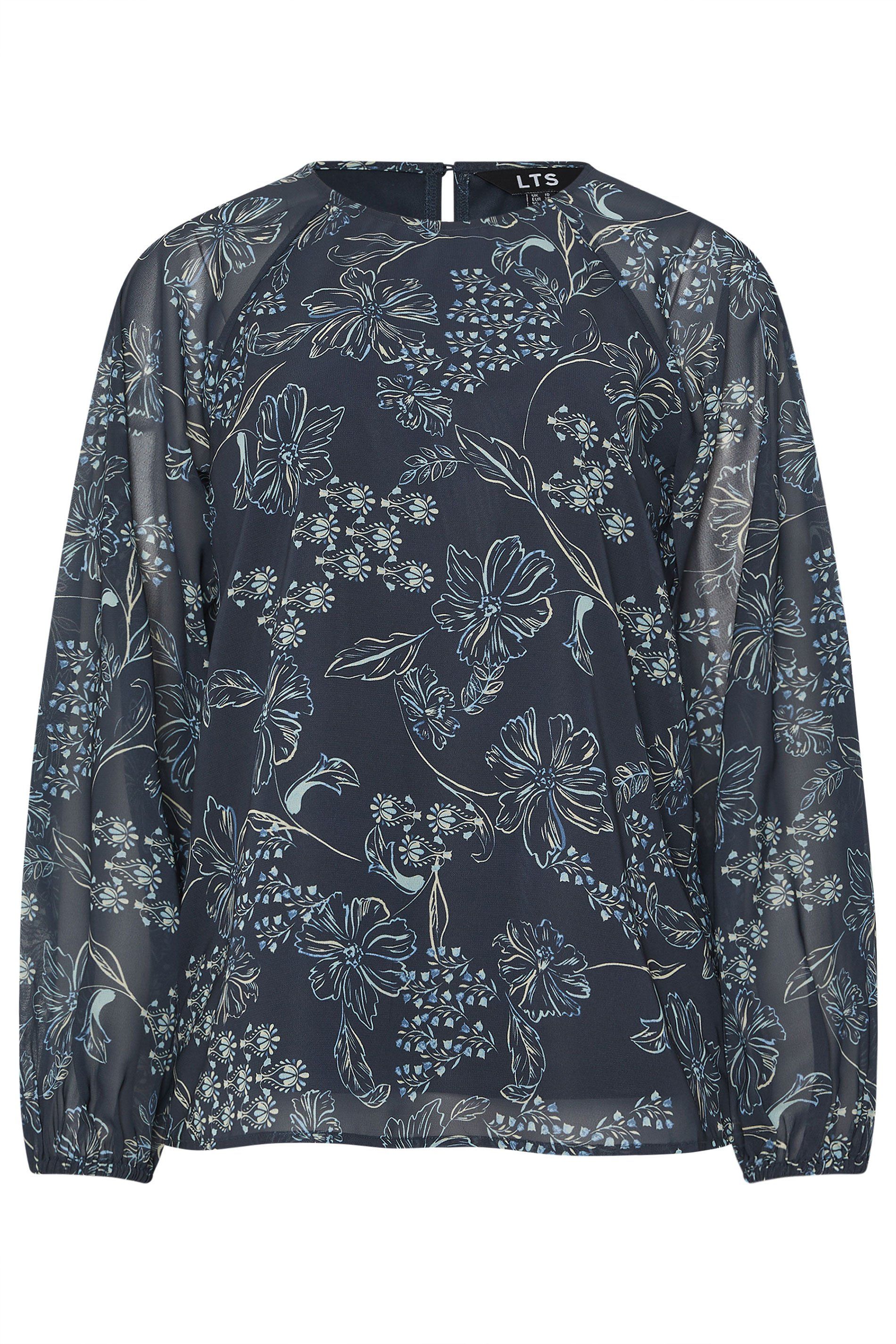 Long Tall Sally Tall Floral Blouse