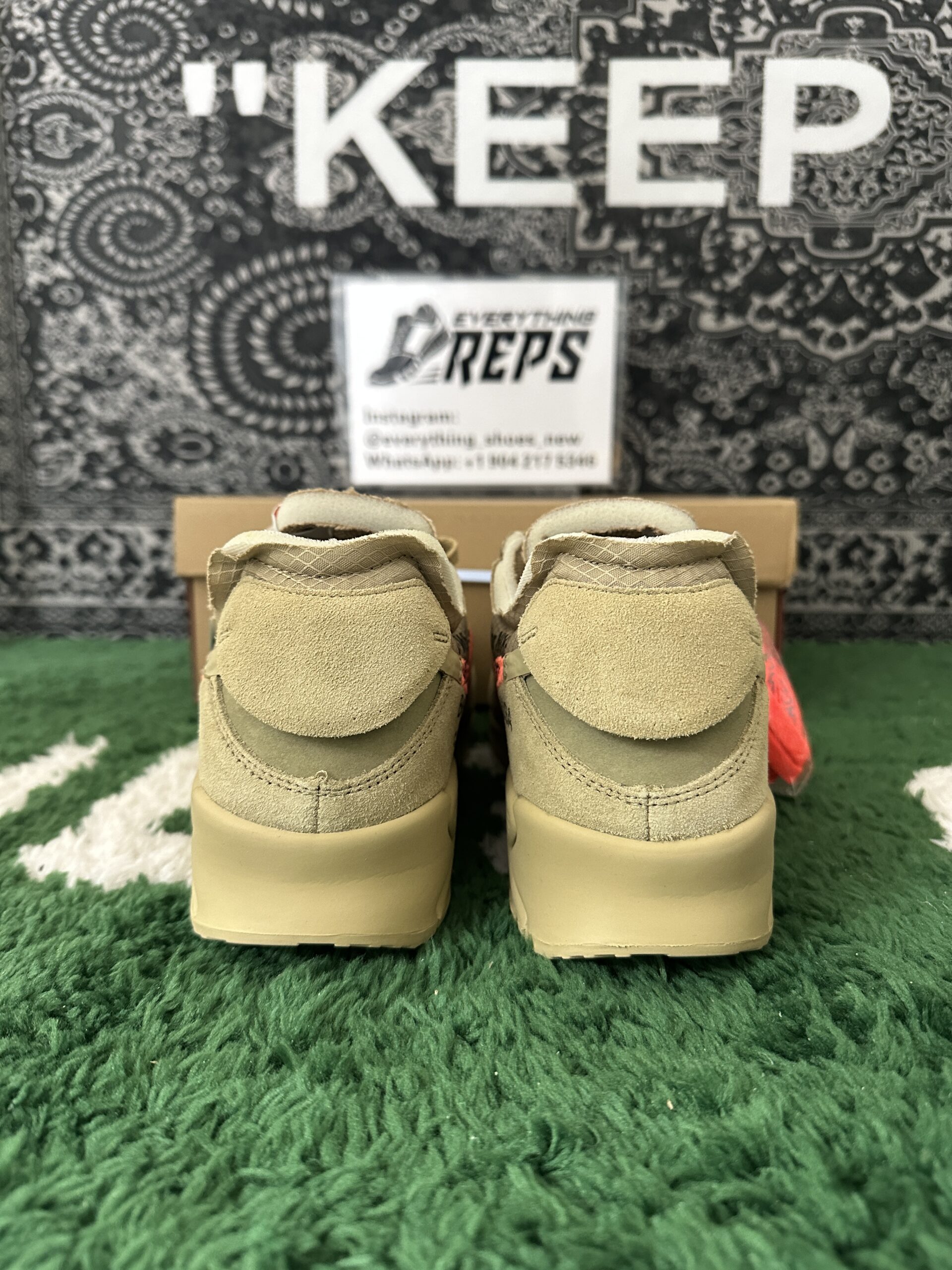 Nike Air Max 90 OFF-WHITE Desert Ore