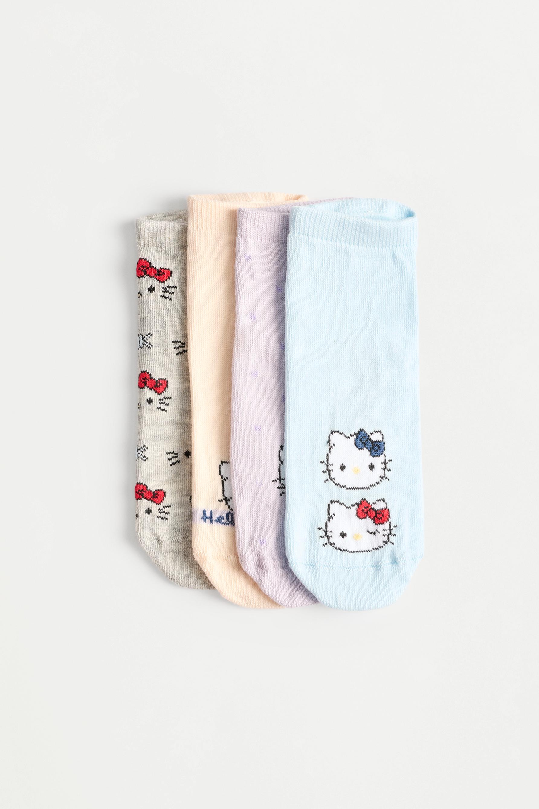 Calcetines tobilleros Hello Kitty ©SANRIO (Pack 4)