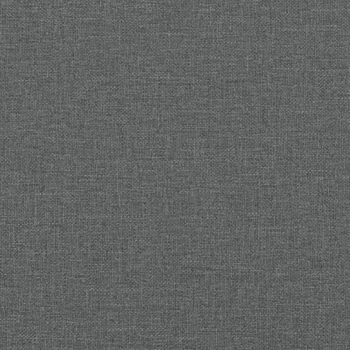 NNEVL Bed Frame with Headboard Dark Grey 107x203 cm Fabric