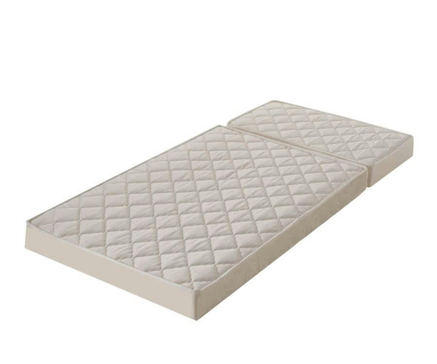 EVOLUTIF - Matelas évolutif bio coton 2 blocs mousse 90x190