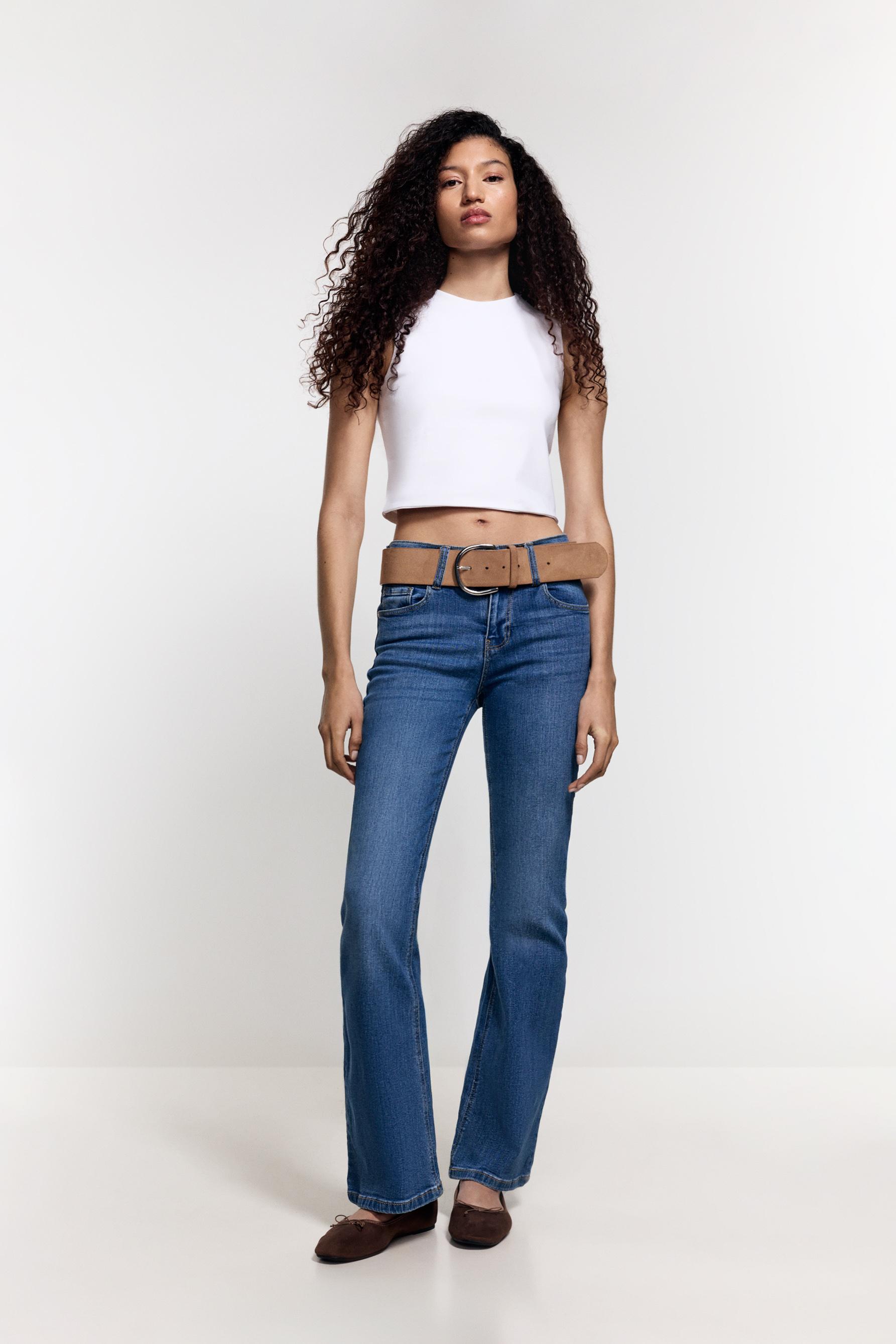 Camiseta cropped canalé