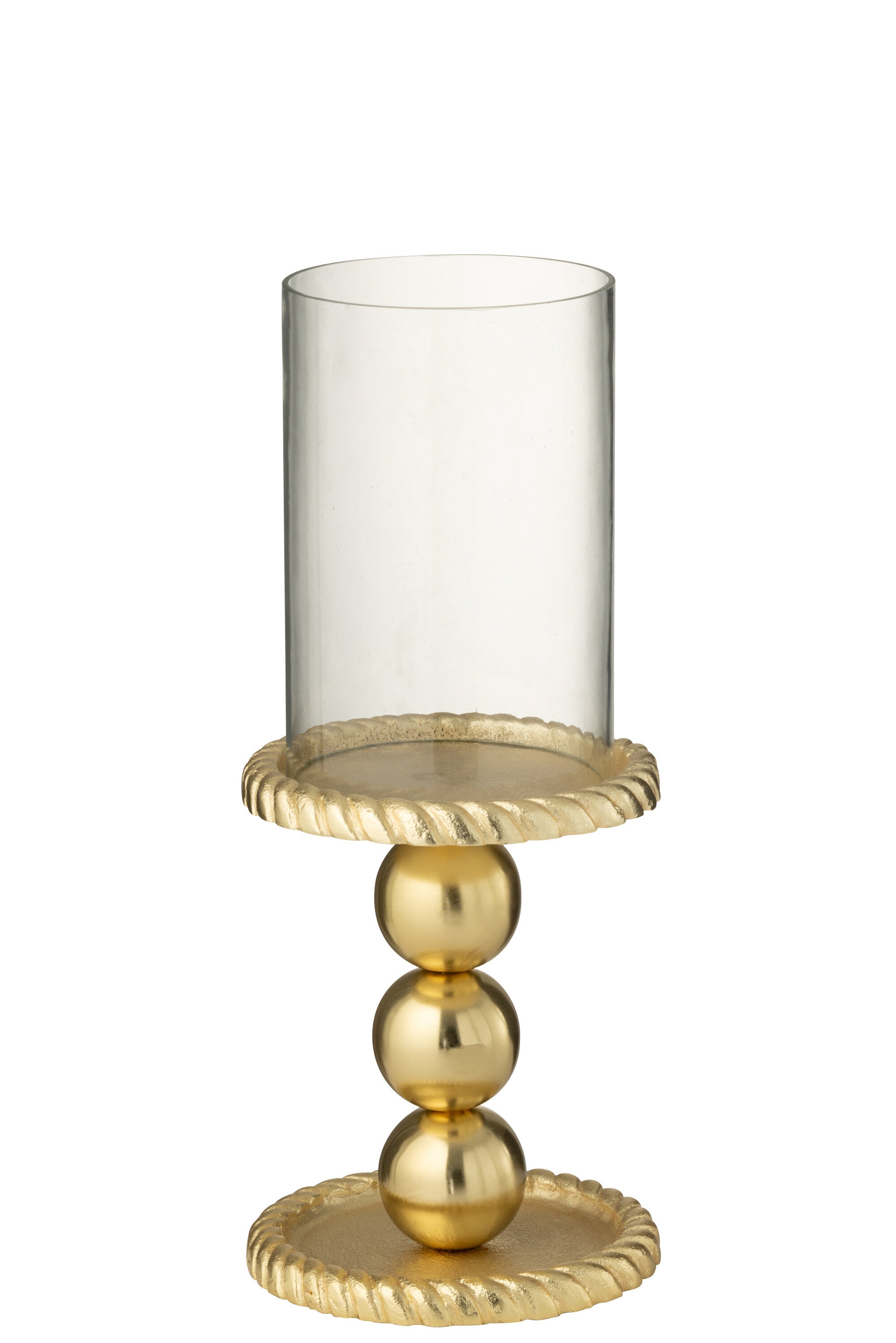 J-Line kandelaar - aluminium - goud - small