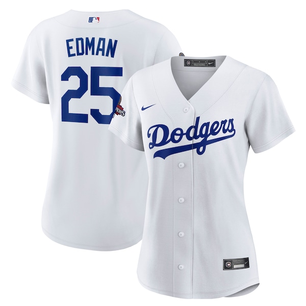 Tommy Edman Los Angeles Dodgers Nike Women's 2024 World Series Champions Home Replica Player Jersey - White